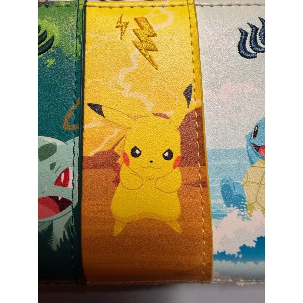 Loungefly Pokémon Starter Character Wallet NWT